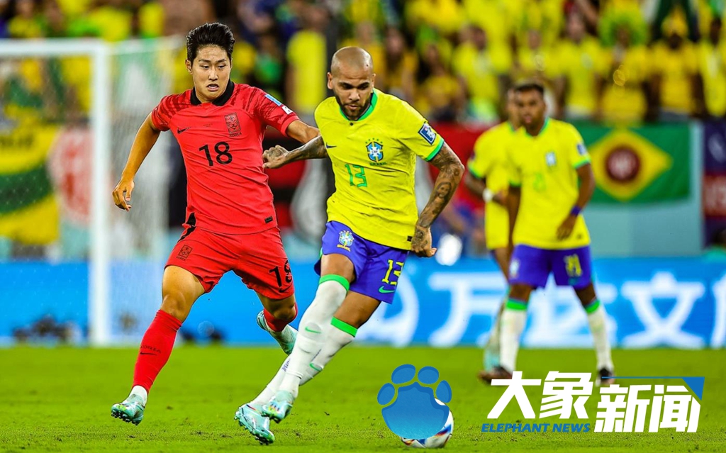 巴西完胜韩国，阿拉巴高光表现